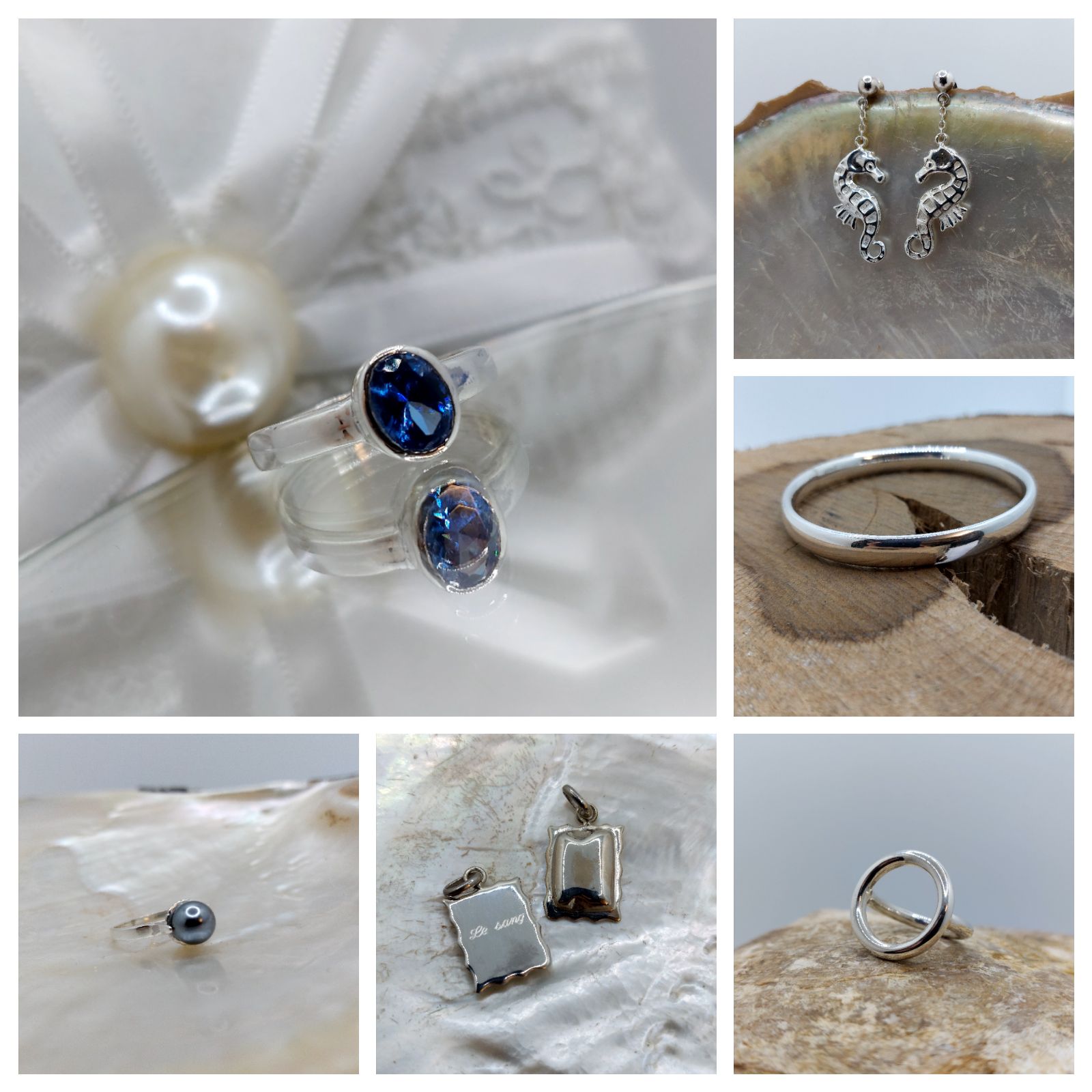 Cr&eacute;ations en argent 925 milli&egrave;mes