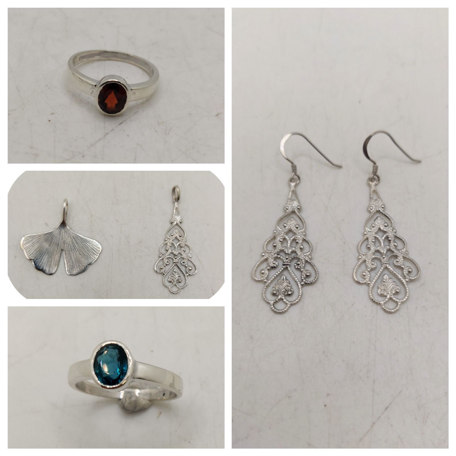 Bijoux argent 925 milli&egrave;mes pour les vitrines